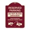 Signmission Do Not Block Driveway Unauthorized Vehicles Towed Away Heavy-Gauge Alum, 24" x 18", BU-1824-24167 A-DES-BU-1824-24167 - alternate 1